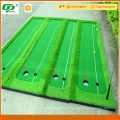 Nuevo diseño, barato, pasto artificial usado golf putter mat / putting mats